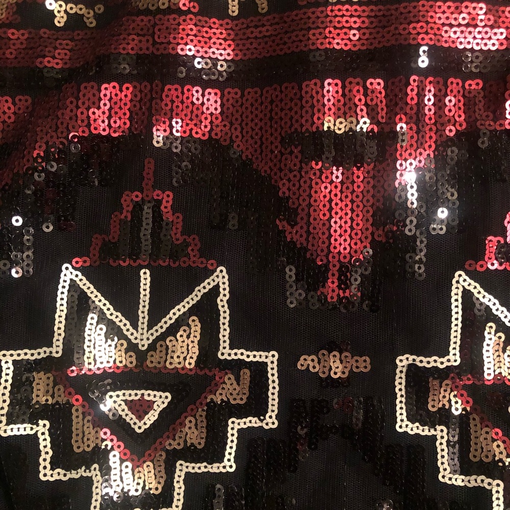 NWT bobiBlack sequin cutout cocktail dress